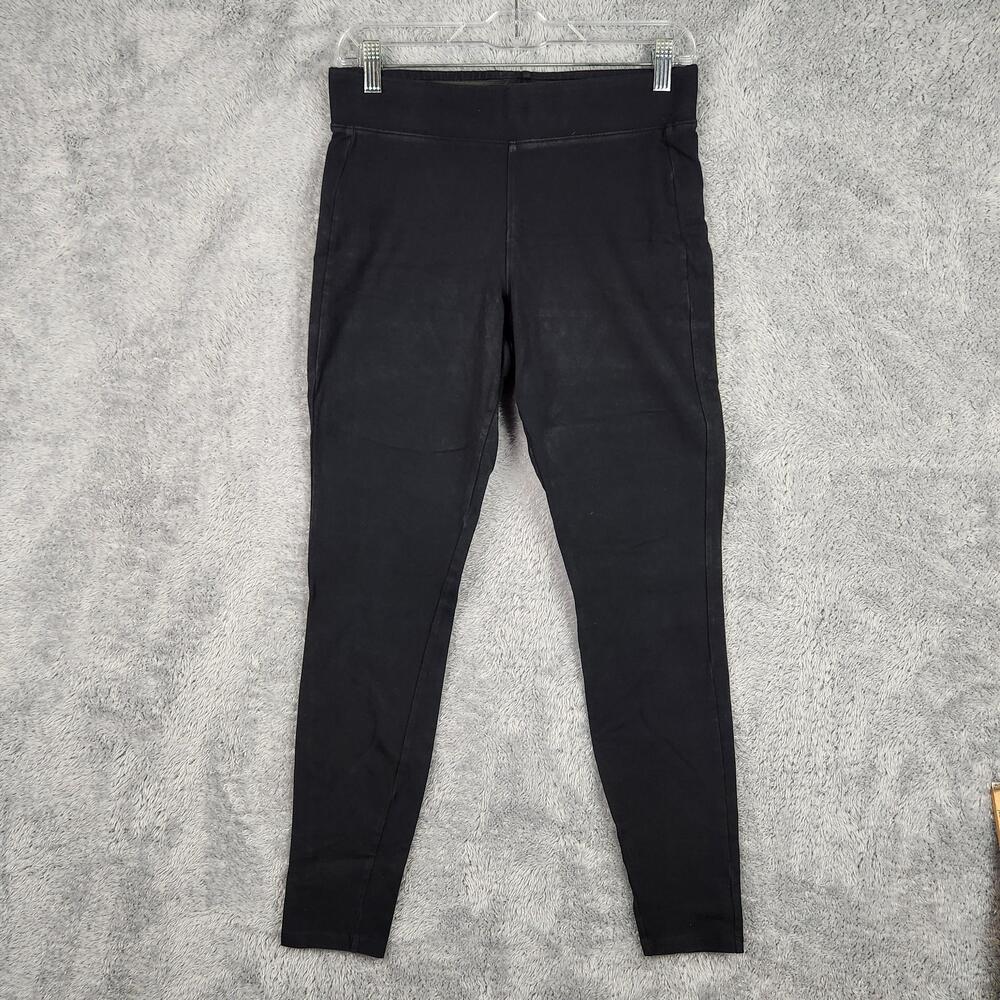 Old Navy Leggings Womens Small Black High Rise Ankle Stretch Knit Pants Casual